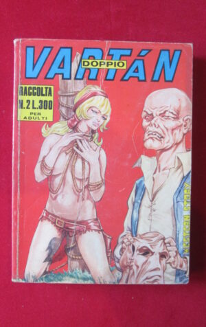 VARTAN DOPPIO RACCOLTA 2 1975 FURIO VIANO EDITORE FUMETTO EROTICO [SIT23]