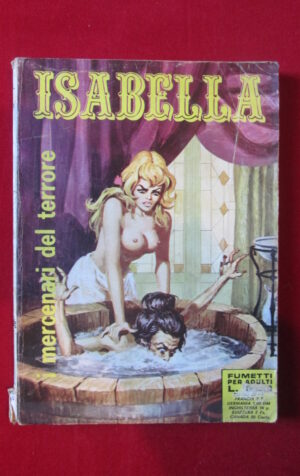 ISABELLA 128 1971 ERREGI FUMETTO EROTICO [SIT24]
