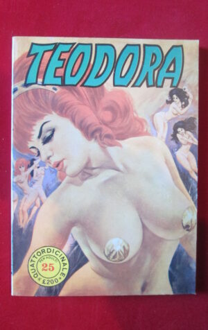 TEODORA 25 1971 SIE FUMETTO EROTICO [SIT24]
