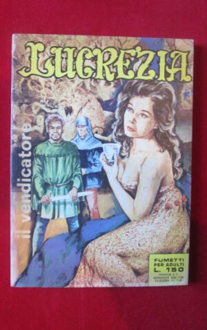 LUCREZIA 32 1970 ERREGI FUMETTO EROTICO [SIT24]