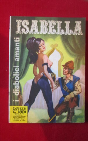ISABELLA 134 1972 EDIPERIODICI FUMETTO EROTICO [SIT24]