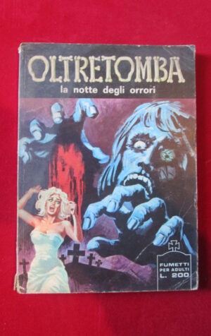 OLTRETOMBA 13 1971 ELVIPRESS FUMETTO EROTICO [SIT24]