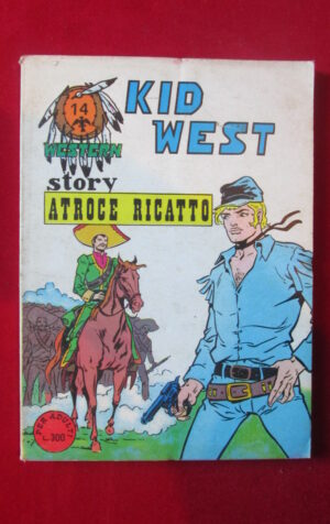 KID WEST WESTERN STORY 14 1976 FURIO VIANO EDITORE FUMETTO EROTICO [SIT24]