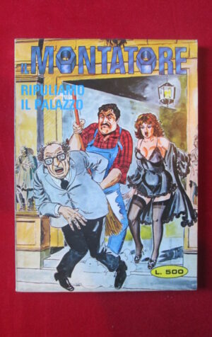 MONTATORE 99 1981 PUBLISTRIP FUMETTO EROTICO [SIT24]