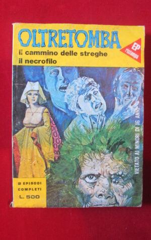 OLTRETOMBA COLLEZIONE 23 1978 EDIPERIODICI FUMETTO EROTICO [SIT24]