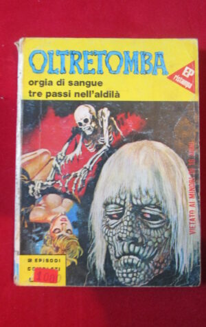 OLTRETOMBA COLLEZIONE 38 1980 EDIPERIODICI FUMETTO EROTICO [SIT25]