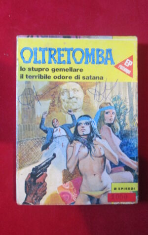 OLTRETOMBA COLLEZIONE 12 1977 EDIPERIODICI FUMETTO EROTICO [SIT25]