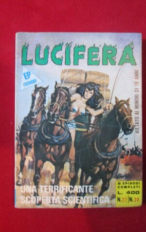LUCIFERA COLLEZIONE 19 1978 EDIPERIODICI FUMETTO EROTICO [SIT25]
