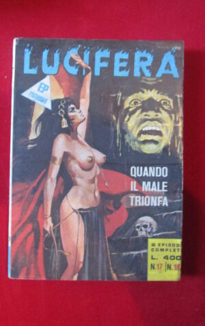 LUCIFERA COLLEZIONE 9 1977 EDIPERIODICI FUMETTO EROTICO [SIT25]