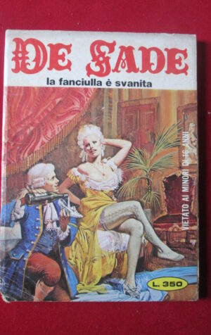 DE SADE 155 1978 EDIPERIODICI FUMETTO EROTICO [SIT25]