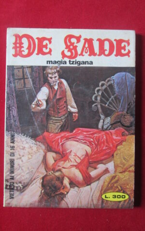DE SADE 153 1978 EDIPERIODICI FUMETTO EROTICO [SIT25]