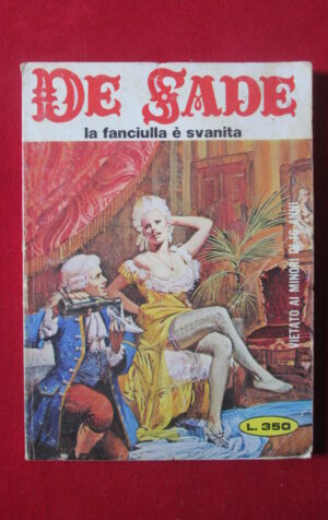 DE SADE 155 1978 EDIPERIODICI FUMETTO EROTICO [SIT25]
