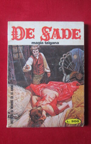 DE SADE 153 1978 EDIPERIODICI FUMETTO EROTICO [SIT25]