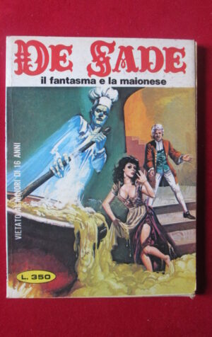 DE SADE 171 1980 EDIPERIODICI FUMETTO EROTICO [SIT25]