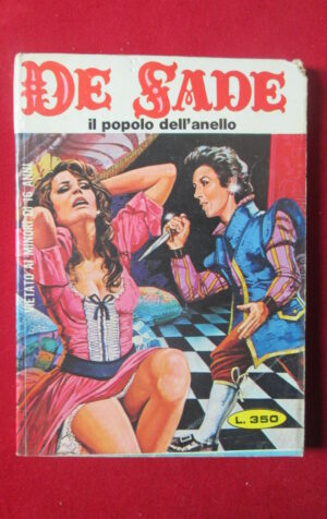 DE SADE 161 1979 EDIPERIODICI FUMETTO EROTICO [SIT25]
