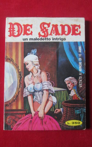 DE SADE 157 1978 EDIPERIODICI FUMETTO EROTICO [SIT25]
