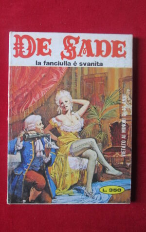 DE SADE 155 1978 EDIPERIODICI FUMETTO EROTICO [SIT25]