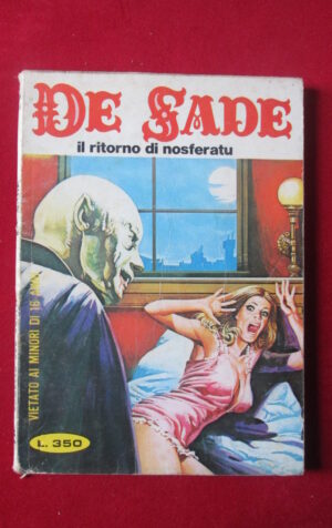 DE SADE 165 1979 EDIPERIODICI FUMETTO EROTICO [SIT25]