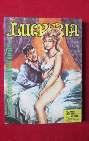 LUCREZIA 49 1971 ERREGI FUMETTO EROTICO [SIT25]
