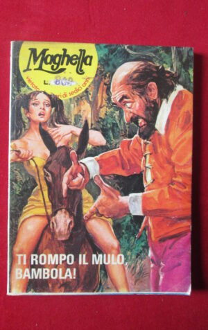 MAGHELLA 134 1980 PUBLISTRIP FUMETTO EROTICO [SIT25]