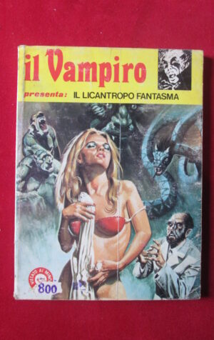 IL VAMPIRO 68 1980 EDIFUMETTO FUMETTO EROTICO [SIT26]