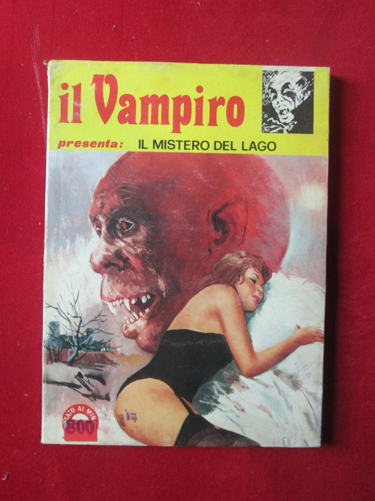 IL VAMPIRO 66 1980 EDIFUMETTO FUMETTO EROTICO [SIT26]