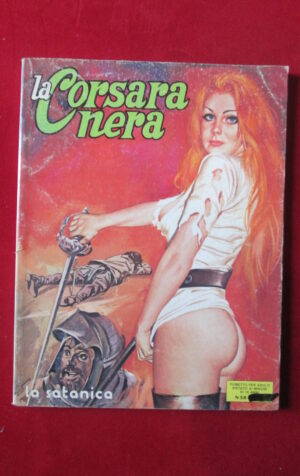 LA CORSARA NERA 58 1979 SERIE GIGANTI DEL FUMETTO EDIZIONI GALAX FUMETTO EROTICO [SIT26]