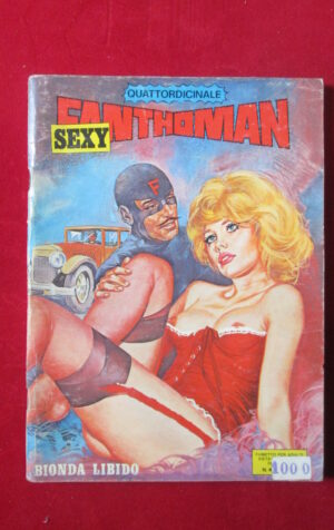 FANTHOMAN SEXY GIGANTE 44 1979 SERIE GIGANTI DEL FUMETTO EDIZIONI GALAX FUMETTO EROTICO [SIT26]