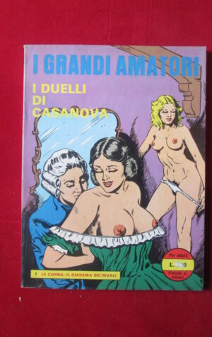 I GRANDI AMATORI- SERIE ROMANTICA DI STRESS 2 1975 EDIZIONI STAPEM FUMETTO EROTICO [SIT26]