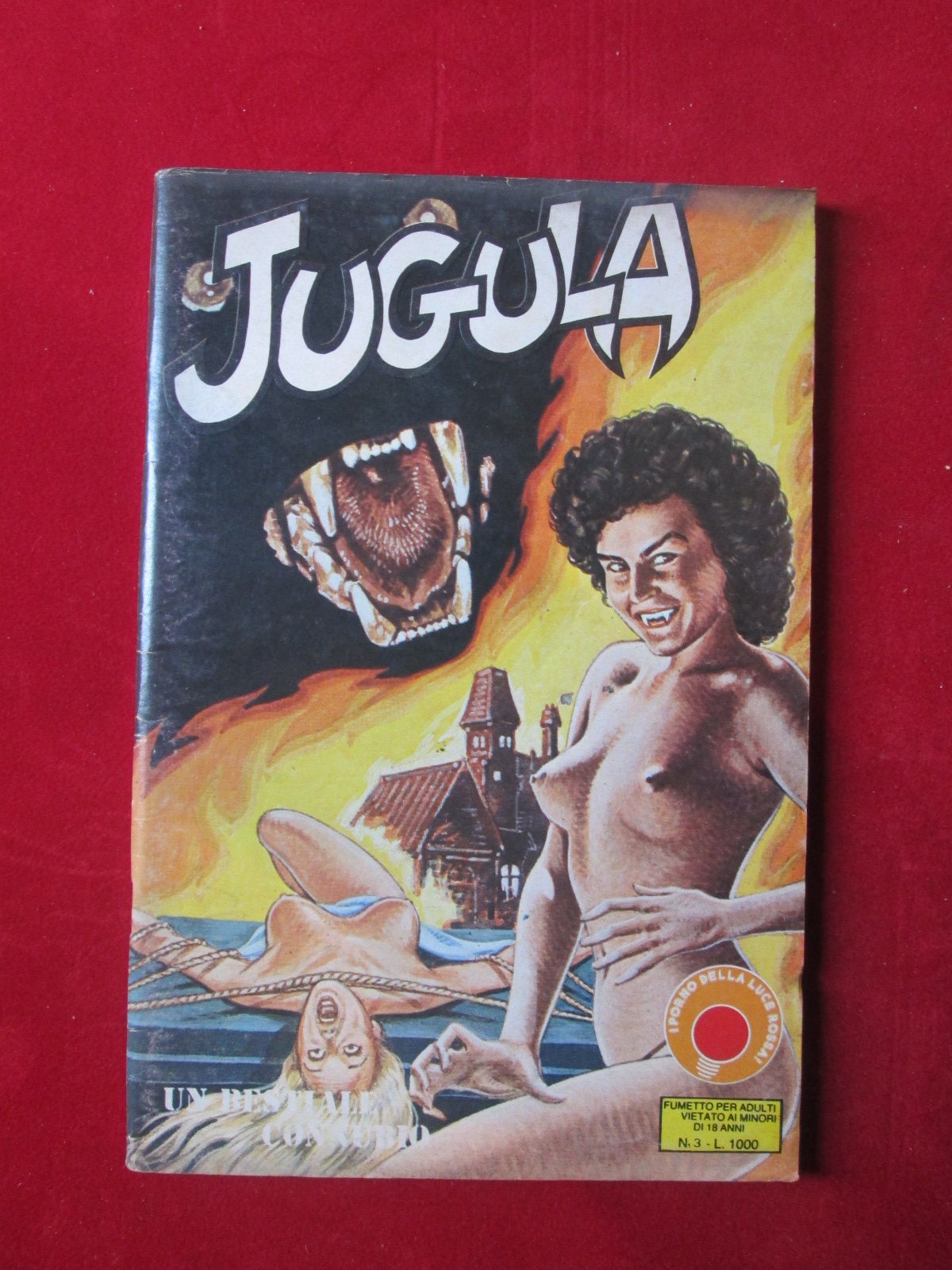 JUGULA - MICIOLINA 3 1982 EDIZIONI REFLEX FUMETTO EROTICO [SIT26]