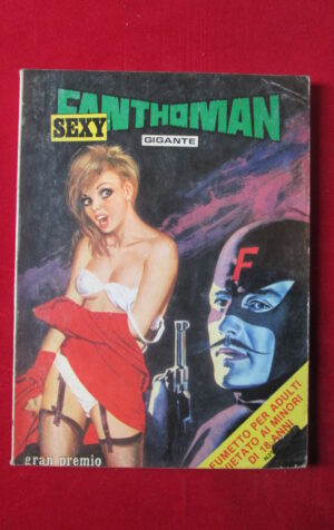 FANTHOMAN SEXY GIGANTE 25 1977 EDIZIONI GALASSIA FUMETTO EROTICO [SIT26]