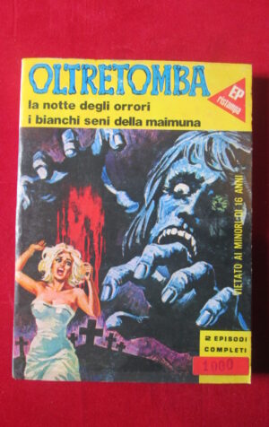 OLTRETOMBA COLLEZIONE 34 1979 EDIPERIODICI FUMETTO EROTICO [SIT26]