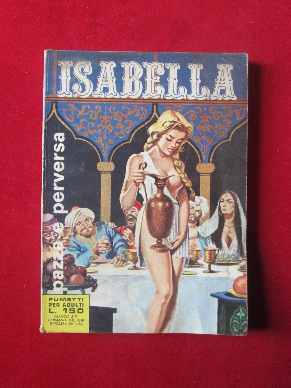 ISABELLA 89 1970 ERREGI FUMETTO EROTICO [SIT26]