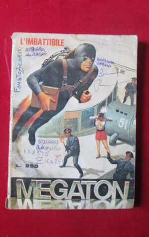 MEGATON 9 1976 EDIFUMETTO FUMETTO EROTICO [SIT26]