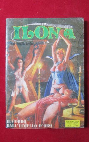 ILONA 10 1982 SERIE GIGANTI DEL FUMETTO EDIZIONI GALAX FUMETTO EROTICO [SIT26]