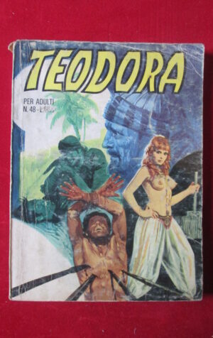 TEODORA 48 1973 LA TERZA EDITRICE FUMETTO EROTICO [SIT27]