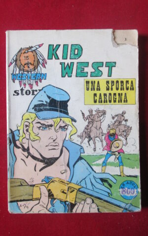 KID WEST WESTERN STORY 15 1976 FURIO VIANO EDITORE FUMETTO EROTICO [SIT27]