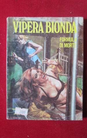VIPERA BIONDA - COLLANA BUTTAFUOCO 30 1979 EDIFUMETTO FUMETTO EROTICO [SIT28]