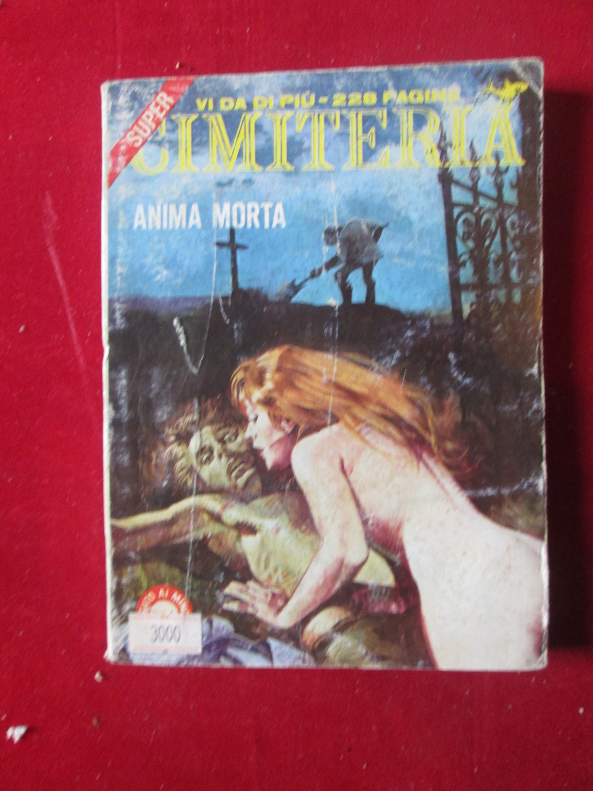 COLLANA SUPER CIMITERIA 5 1982 EDIFUMETTO FUMETTO EROTICO [SIT28]