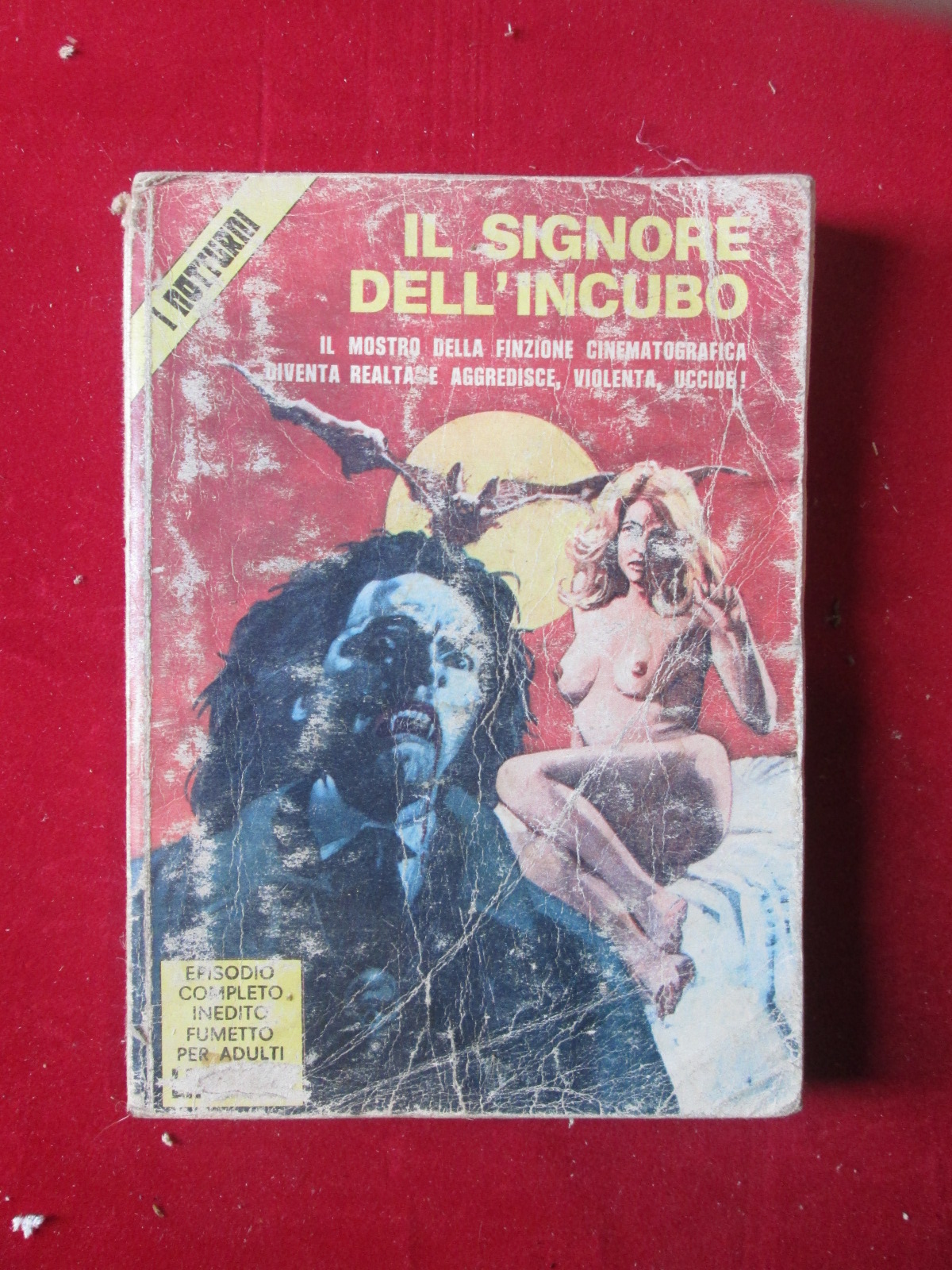 I NOTTURNI 5 1975 EDIFUMETTO FUMETTO EROTICO [SIT28]