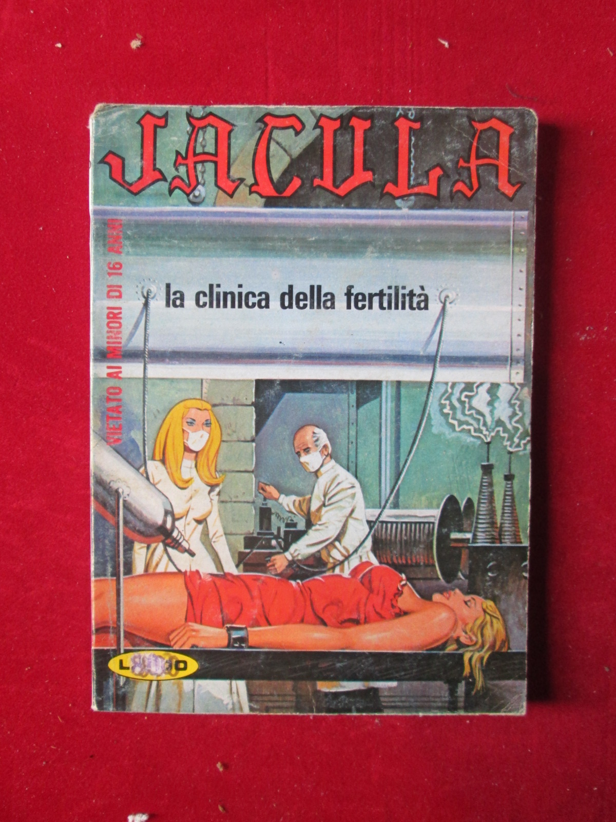JACULA 240 1978 EDIPERIODICI FUMETTO EROTICO [SIT28]