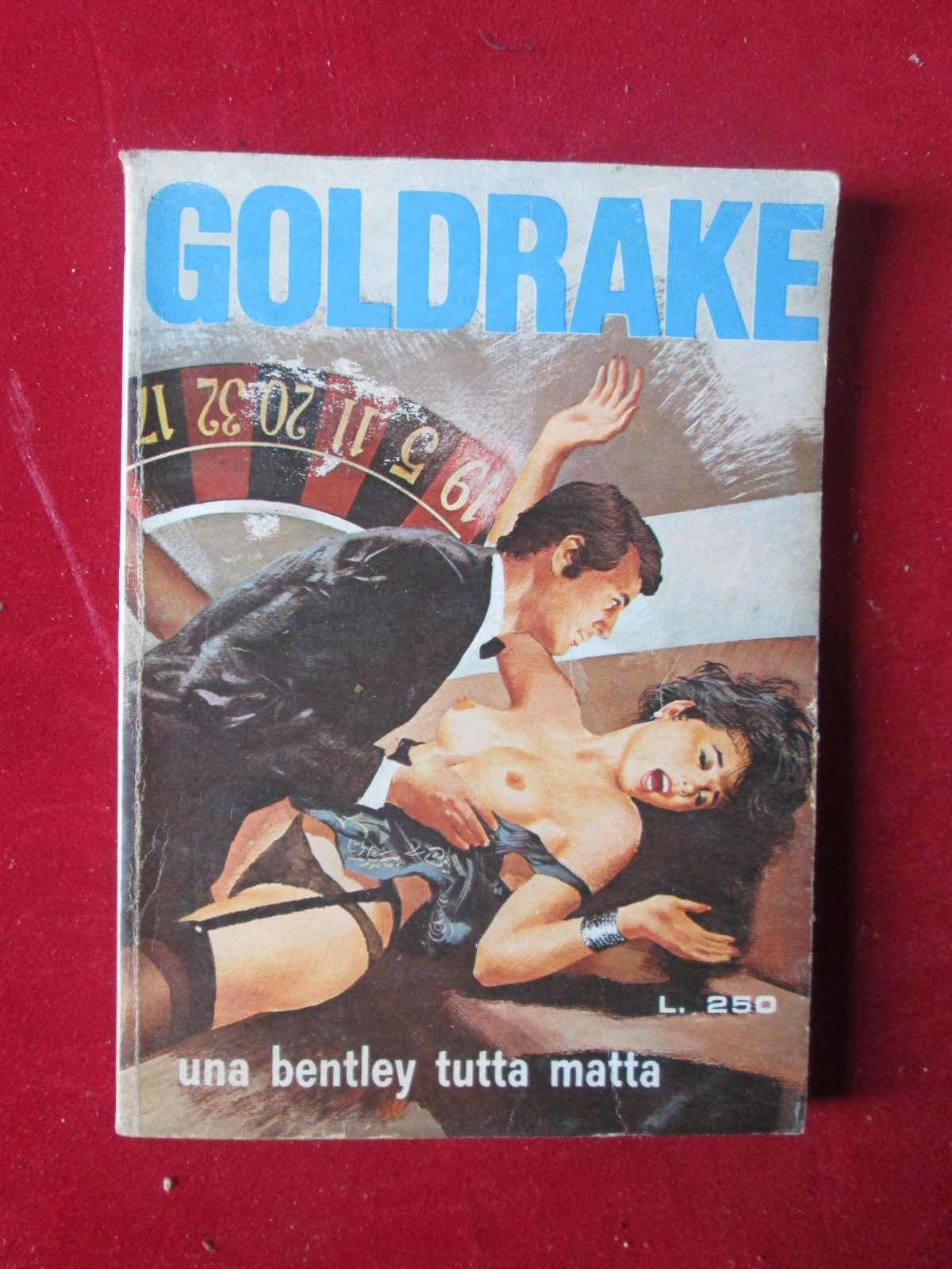 GOLDRAKE 235 1976 EDIPERIODICI FUMETTO EROTICO [SIT28]