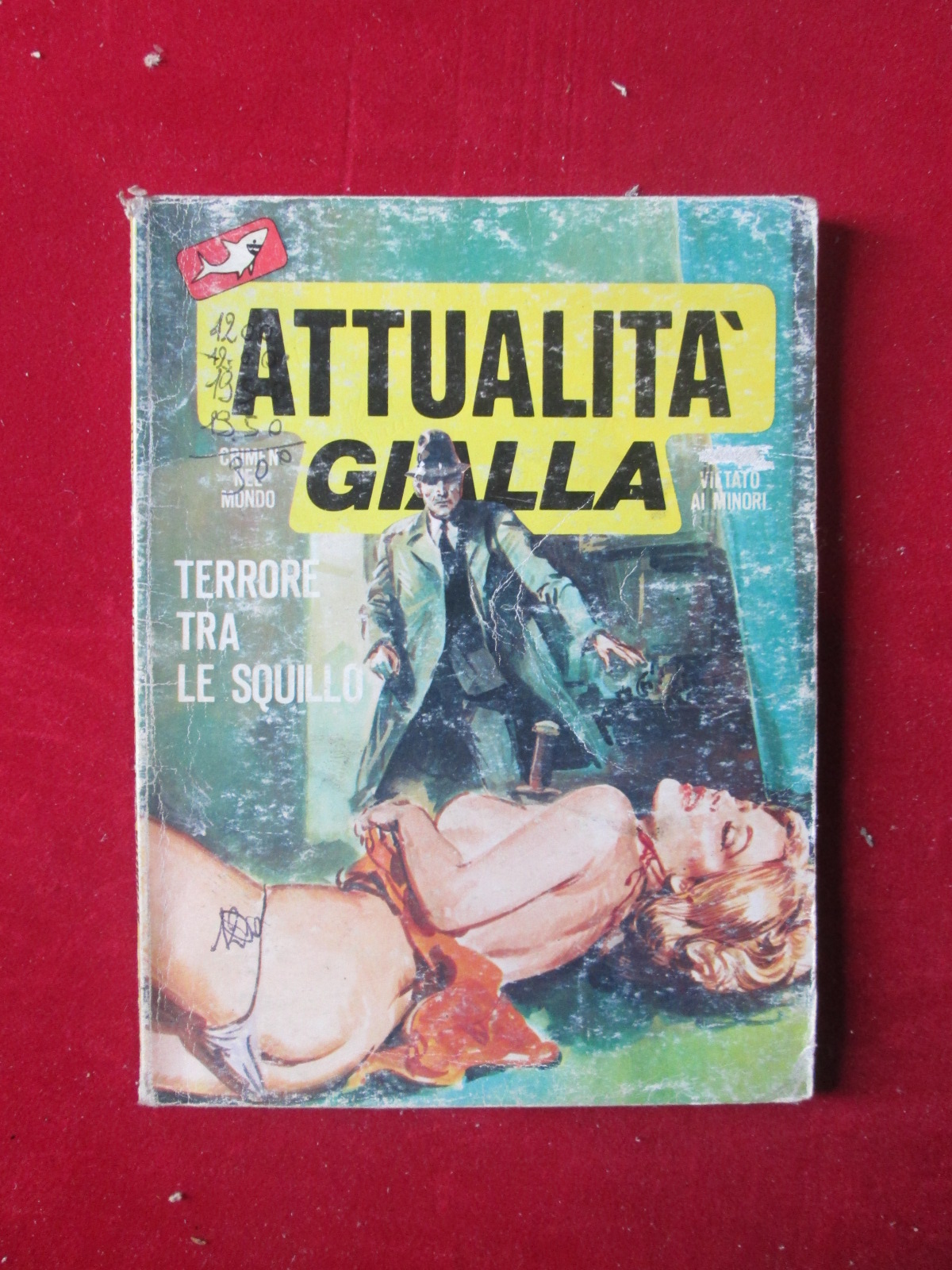 ATTUALITA ' GIALLA 27 1984 EDIFUMETTO FUMETTO EROTICO [SIT28]