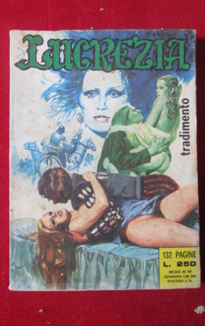 LUCREZIA 136 1974 EDIPERIODICI FUMETTO EROTICO [SIT28]