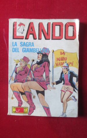 COLLANA LANDO 34 1974 GEIS FUMETTO EROTICO [SIT28]