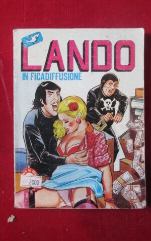 COLLANA LANDO 197 1983 EDIFUMETTO FUMETTO EROTICO [SIT28]