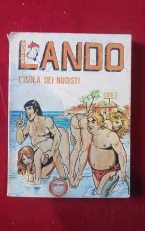 COLLANA SUPER LANDO 17 1979 EDIFUMETTO FUMETTO EROTICO [SIT28]