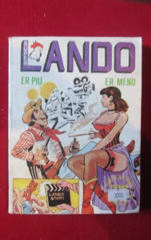 SUPER LANDO 5 1978 EDIFUMETTO FUMETTO EROTICO [SIT28]
