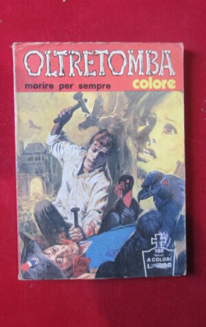 OLTRETOMBA COLORE 7 1973 ELVIPRESS FUMETTO EROTICO [SIT28]