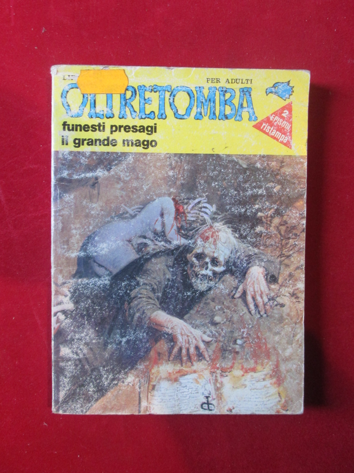 OLTRETOMBA COLLEZIONE 74 1983 EDIPERIODICI FUMETTO EROTICO [SIT29]